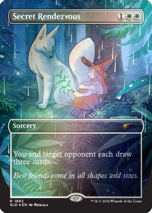 FOIL Secret Rendezvous (Rainbow Foil) (SLD-1892) - Secret Lair Drop Series - Magic The Gathering