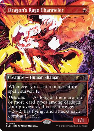 Dragon's Rage Channeler (2048) (SLD-2048) - Secret Lair Drop Series - Magic The Gathering