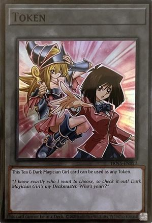 SUPER RARE Token: Tea & Dark Magician Girl (TKN5-EN022) - Alliance Insight Unlimited