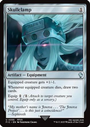 Skullclamp (FIC-355) - Commander: FINAL FANTASY - Magic The Gathering