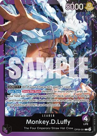 Monkey.D.Luffy (OP09-061) (OP09-061) - Starter Deck 26: PURPLE/BLACK Monkey.D.Luffy