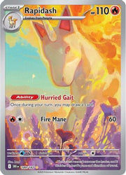 Rapidash - 189/182 189 - SV10 Destined Rivals Holofoil