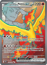Team Rocket's Moltres ex - 208/182 208 - SV10 Destined Rivals Holofoil