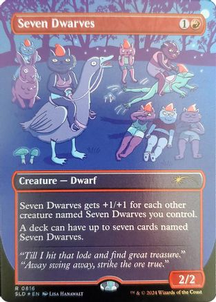 Seven Dwarves (0816) (SLD-816) - Secret Lair Drop Series - Magic The Gathering