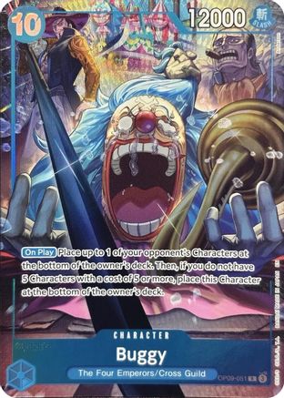 Buggy (051) (English Version 2nd Anniversary Set) (OP09-051) - One Piece Promotion Cards One Piece