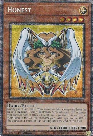 STARLIGHT RARE Honest (Starlight Rare) (BLMM-EN006) - Battles of Legend: Monster Mayhem 1st Edition