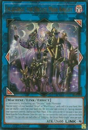 ULTRA RARE Enlilgirsu, the Orcust Mekk-Knight (BLMM-EN053) - Battles of Legend: Monster Mayhem 1st Edition