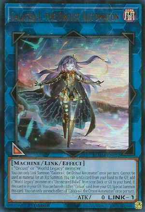 ULTRA RARE Galatea-i, the Orcust Automaton (BLMM-EN052) - Battles of Legend: Monster Mayhem 1st Edition