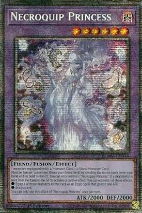 STARLIGHT RARE Necroquip Princess (Starlight Rare) (BLMM-EN146) - Battles of Legend: Monster Mayhem 1st Edition