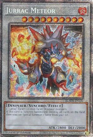 STARLIGHT RARE Jurrac Meteor (Starlight Rare) (BLMM-EN150) - Battles of Legend: Monster Mayhem 1st Edition