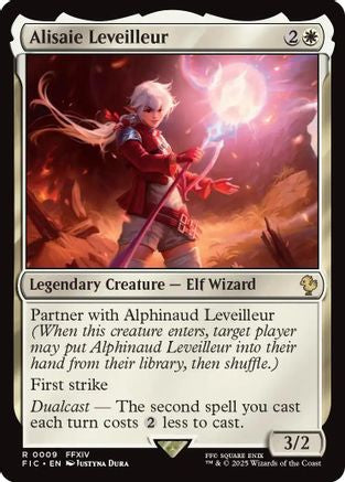 FOIL Alisaie Leveilleur (Surge Foil) (FIC-009) - Commander: FINAL FANTASY - Magic The Gathering