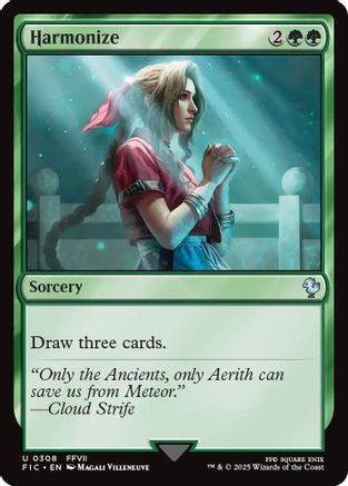 FOIL Harmonize (Surge Foil) (FIC-308) - Commander: FINAL FANTASY - Magic The Gathering