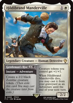 FOIL Hildibrand Manderville (Surge Foil) (FIC-083) - Commander: FINAL FANTASY - Magic The Gathering