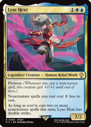 FOIL Lyse Hext (Surge Foil) (FIC-088) - Commander: FINAL FANTASY - Magic The Gathering
