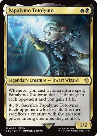FOIL Papalymo Totolymo (Surge Foil) (FIC-090) - Commander: FINAL FANTASY - Magic The Gathering