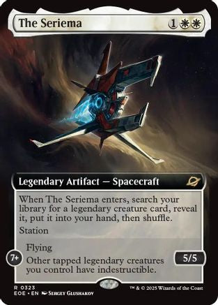 The Seriema (Extended Art) (EOE-323) - Edge of Eternities - Magic The Gathering