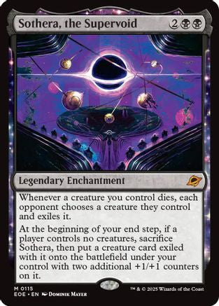 FOIL Sothera, the Supervoid (EOE-115) - Edge of Eternities - Magic The Gathering