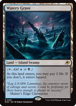 Watery Grave (EOE-261) - Edge of Eternities - Magic The Gathering