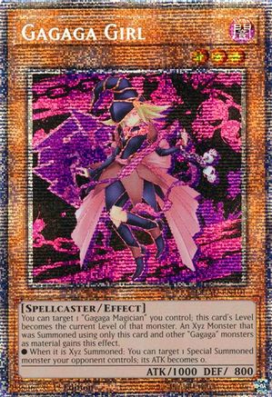 STARLIGHT RARE Gagaga Girl (Alternate Art) (DUAD-EN101) - Duelist's Advance 1st Edition