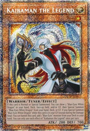 STARLIGHT RARE Kaibaman the Legend (Starlight Rare) (DUAD-EN021) - Duelist's Advance 1st Edition