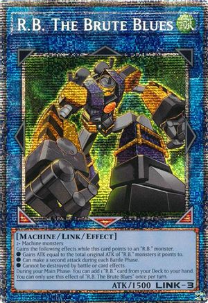 STARLIGHT RARE R.B. The Brute Blues (Starlight Rare) (DUAD-EN094) - Duelist's Advance 1st Edition