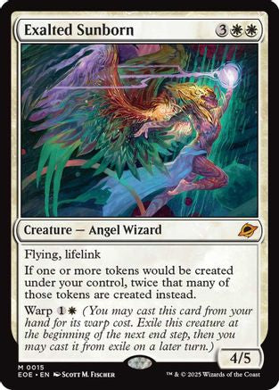FOIL Exalted Sunborn (EOE-015) - Edge of Eternities - Magic The Gathering