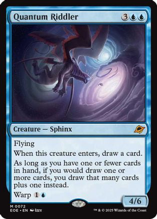 Quantum Riddler (EOE-072) - Edge of Eternities - Magic The Gathering