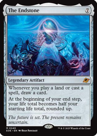 FOIL The Endstone (EOE-240) - Edge of Eternities - Magic The Gathering