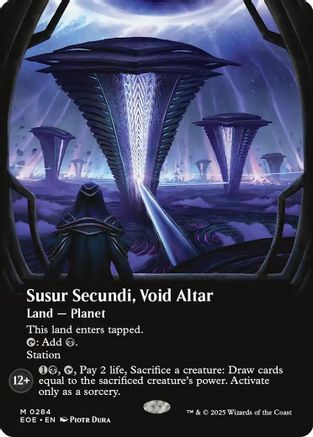 Susur Secundi, Void Altar (Borderless) (EOE-284) - Edge of Eternities - Magic The Gathering