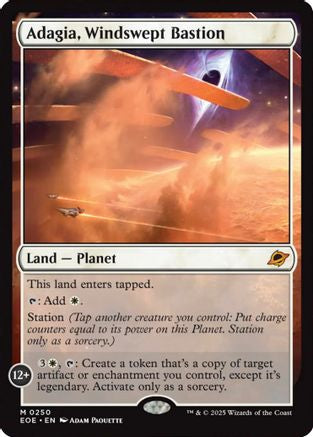 Adagia, Windswept Bastion (EOE-250) - Edge of Eternities - Magic The Gathering