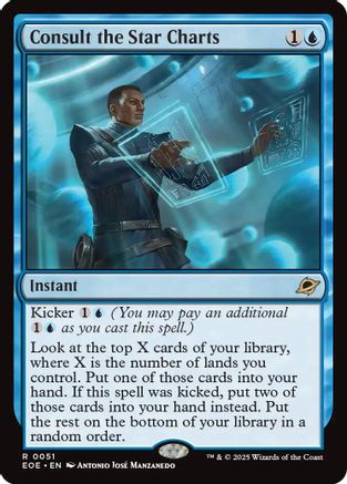 FOIL Consult the Star Charts (EOE-051) - Edge of Eternities - Magic The Gathering