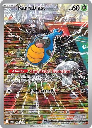 Karrablast - 094/086 94 - SV Black Bolt Holofoil