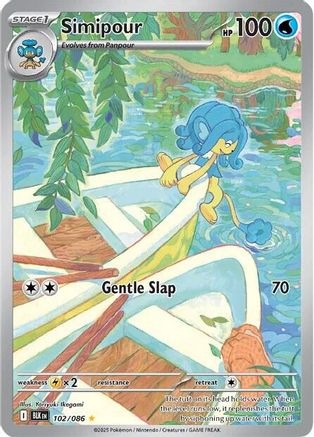Simipour - 102/086 102 - SV Black Bolt Holofoil