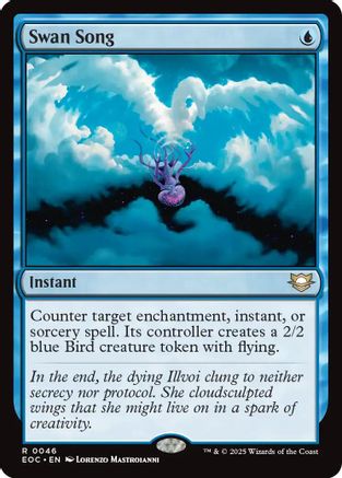 Swan Song (EOC-046) - Commander: Edge of Eternities - Magic The Gathering