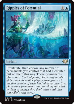 Ripples of Potential (EOC-077) - Commander: Edge of Eternities - Magic The Gathering
