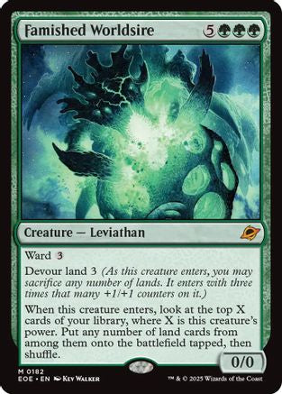Famished Worldsire (EOE-182) - Edge of Eternities - Magic The Gathering