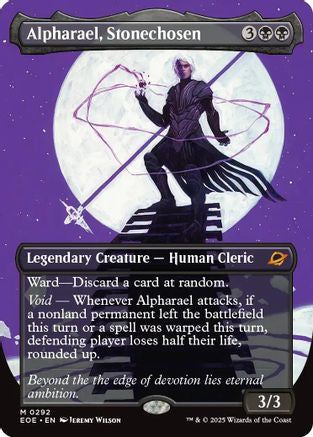 Alpharael, Stonechosen (Borderless) (EOE-292) - Edge of Eternities - Magic The Gathering