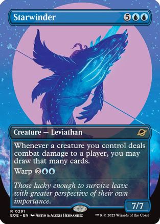Starwinder (0291) (Borderless) (EOE-291) - Edge of Eternities - Magic The Gathering