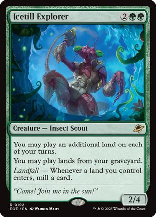 Icetill Explorer (EOE-192) - Edge of Eternities - Magic The Gathering