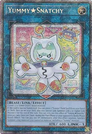 STARLIGHT RARE YummySnatchy (Starlight Rare) (JUSH-EN022) - Justice Hunters 1st Edition