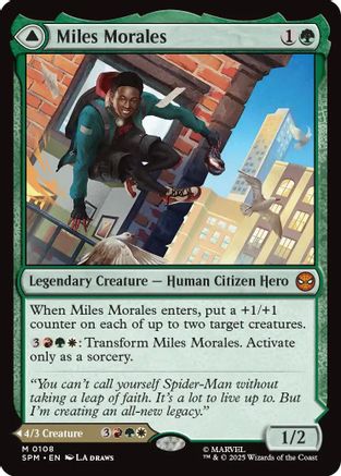 Miles Morales (SPM-108) - Marvel's Spider-Man - Magic The Gathering