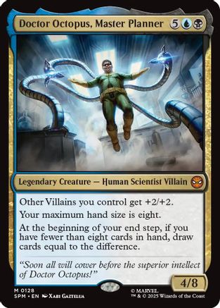 Doctor Octopus, Master Planner (SPM-128) - Marvel's Spider-Man - Magic The Gathering