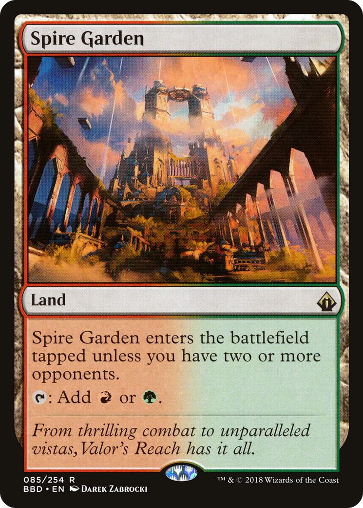 FOIL Spire Garden (BBD-085) - Battlebond - Magic The Gathering