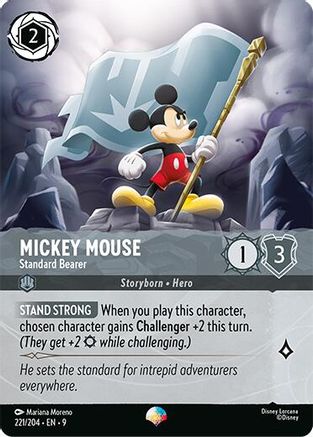 Mickey Mouse - Standard Bearer Epic 221/204 