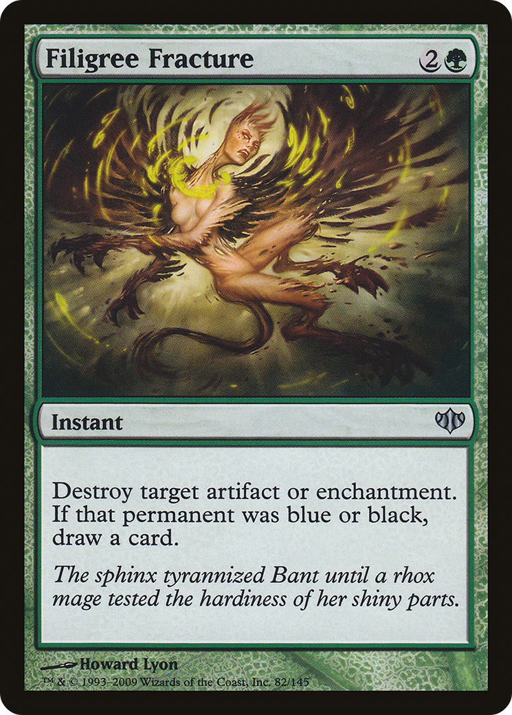 FOIL Filigree Fracture (CON-082) - Conflux - Magic The Gathering