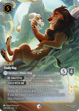 Scar - Finally King Enchanted 239/204 