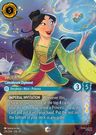 Mulan - Considerate Diplomat Enchanted 235/204 