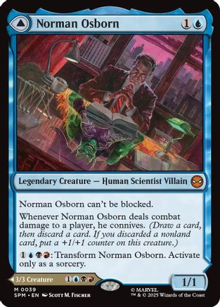 Norman Osborn (SPM-039) - Marvel's Spider-Man - Magic The Gathering