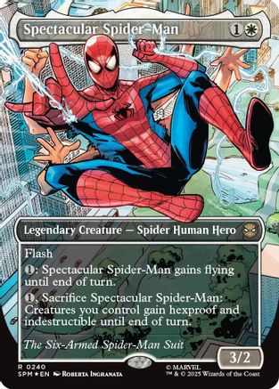 FOIL Spectacular Spider-Man (240) (SPM-240) - Marvel's Spider-Man - Magic The Gathering