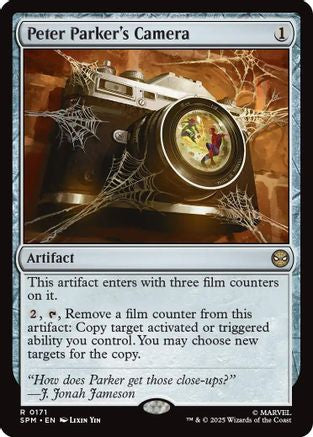 Peter Parker's Camera (SPM-171) - Marvel's Spider-Man - Magic The Gathering